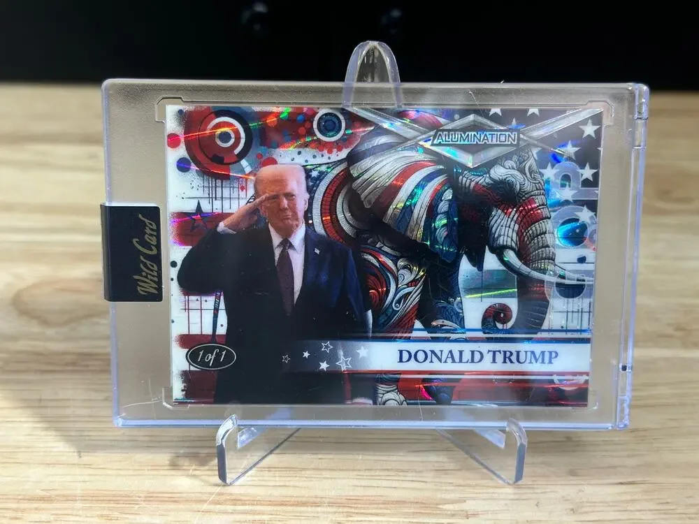 2025 Wild Card Alumination Donald Trump ACHV-EP-DT5 1 Of 1